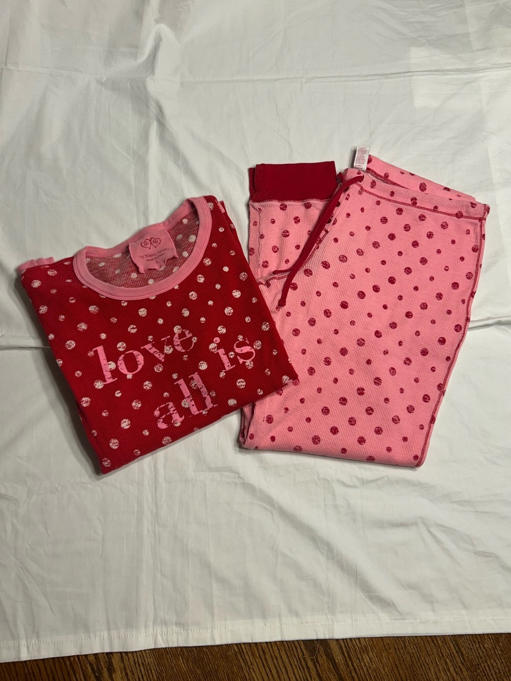 Victoria’s Secret pajama set. Size large